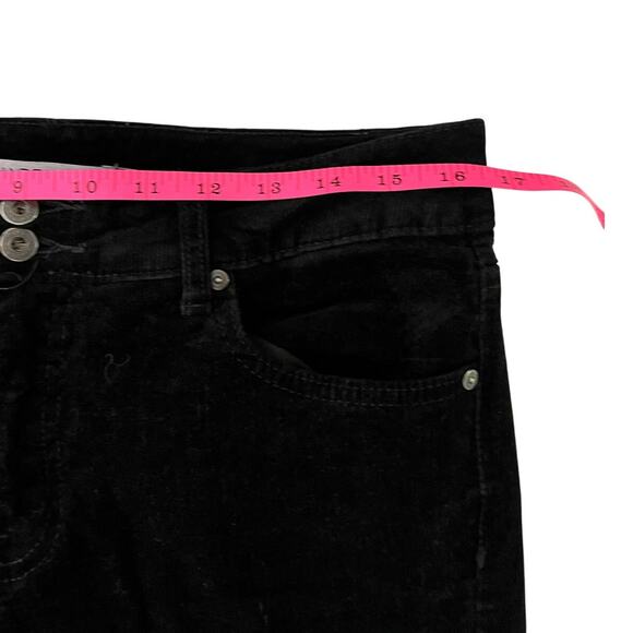 Bandolinoblu Pants Womens‎ Black 8 DB8208C Corduroy Arianna Stretch Jean Cut - Picture 8 of 9